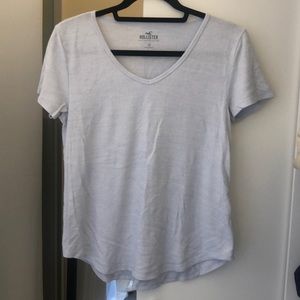 XS Hollister Must Have Collection Baby Blue T-Shirt